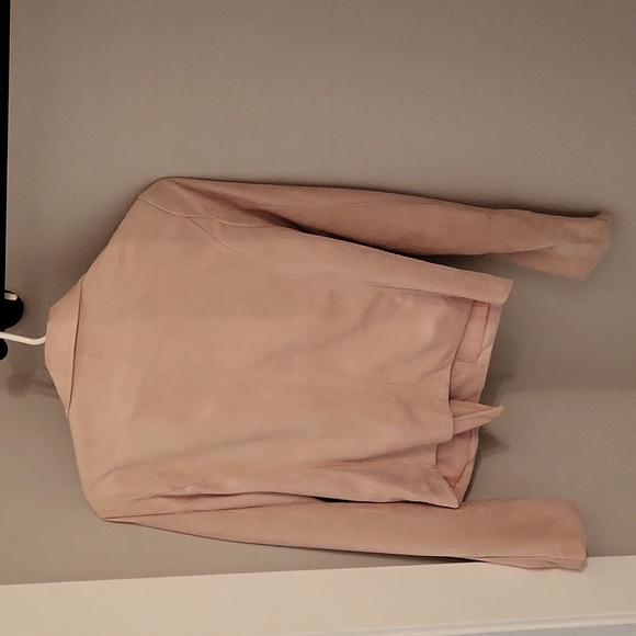 Womens faux suede jacket - Picture 2 of 2